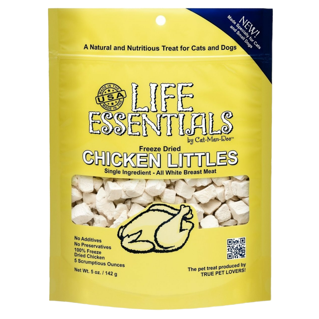 Life Essentials Chicken Littles Freeze-Dried Cat & Dog Treats - 5-oz image number null