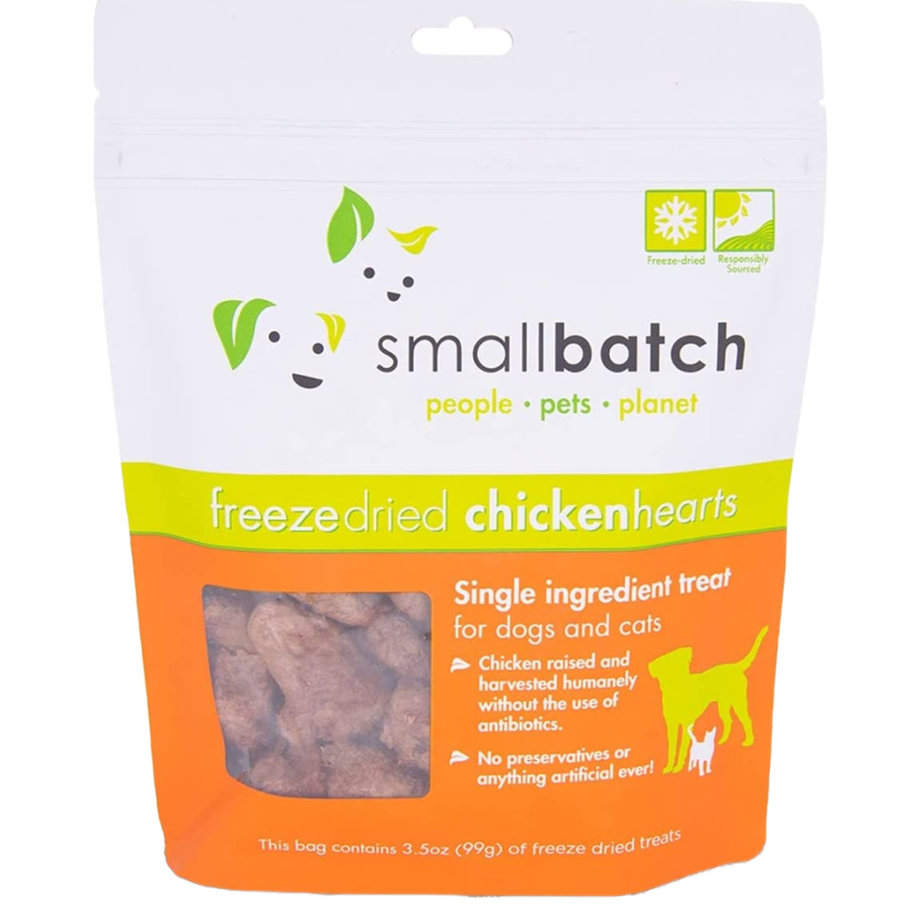 Freeze Dried Chicken Hearts 3.5-oz image number null
