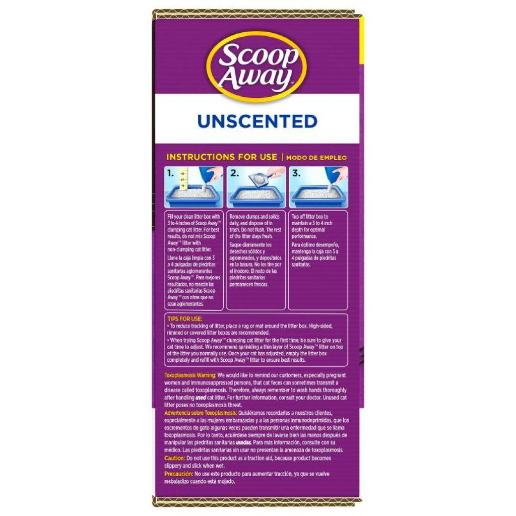 Scoop Away Super Clump Cat Litter Unscented - 25-lb image number null