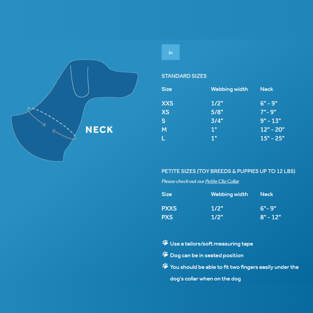 RC Pets 1" Dog Clip Collar Santa Fe, Medium image number null