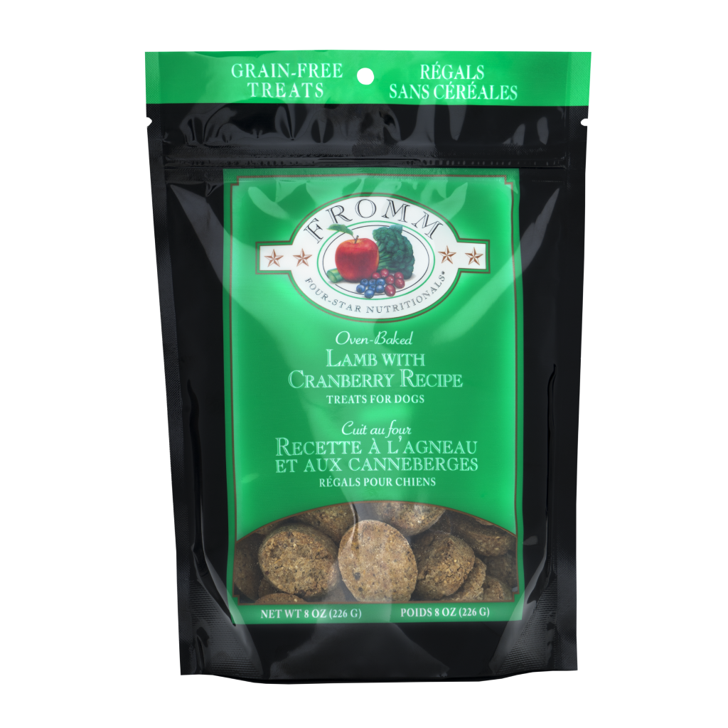Fromm Four-Star Nutritionals® Lamb with Cranberry Recipe Treats for Dogs image number null