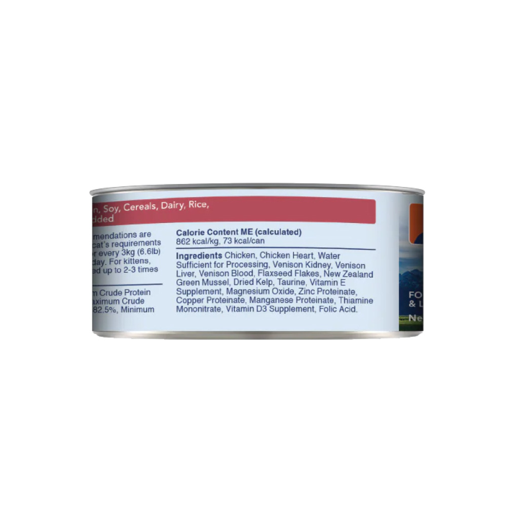 Feline Natural Chicken & Venison Feast Cat Can, 3-oz image number null