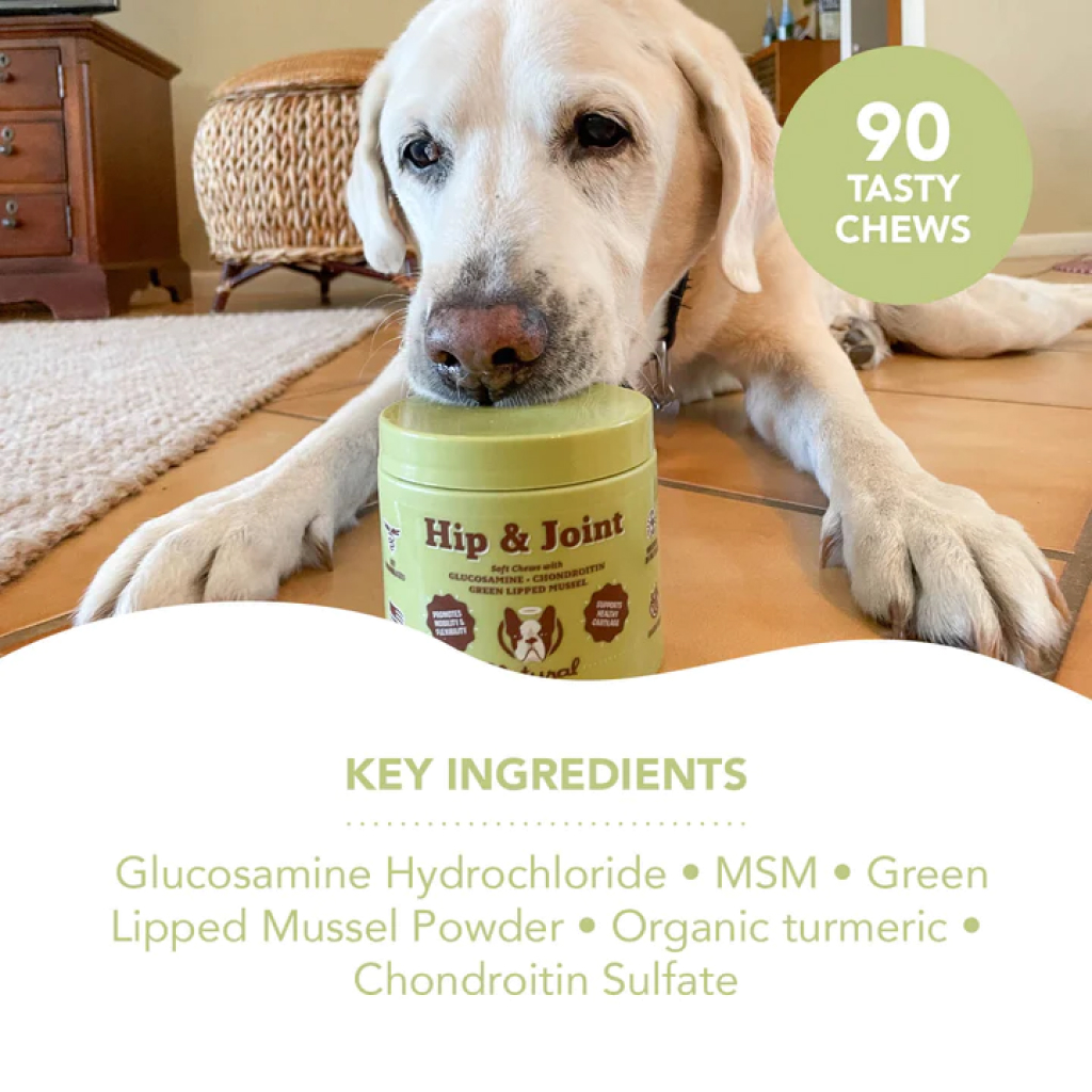 Natural Dog Company Hip & Joint Chews, 90 count key ingridients image number null