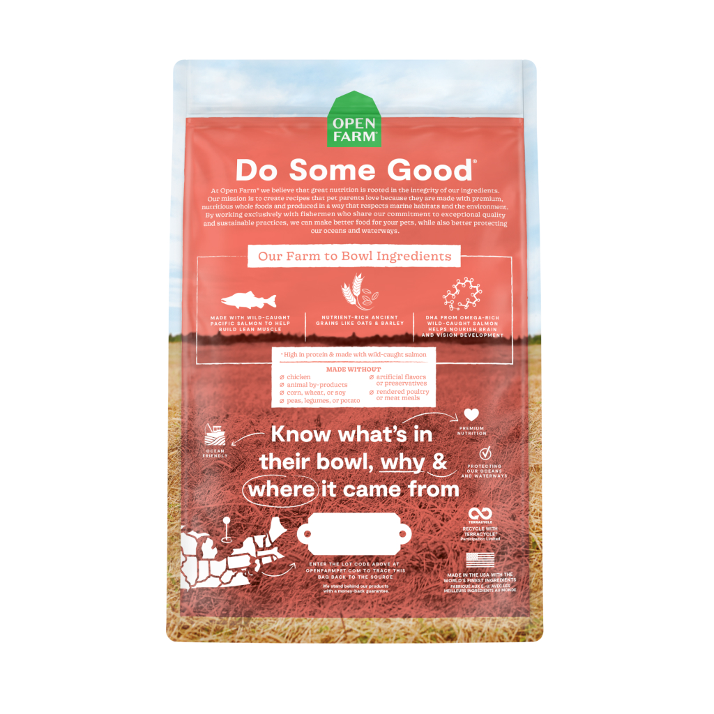 Open Farm Puppy Salmon & Ancient Grains Recipe, 4-lb image number null