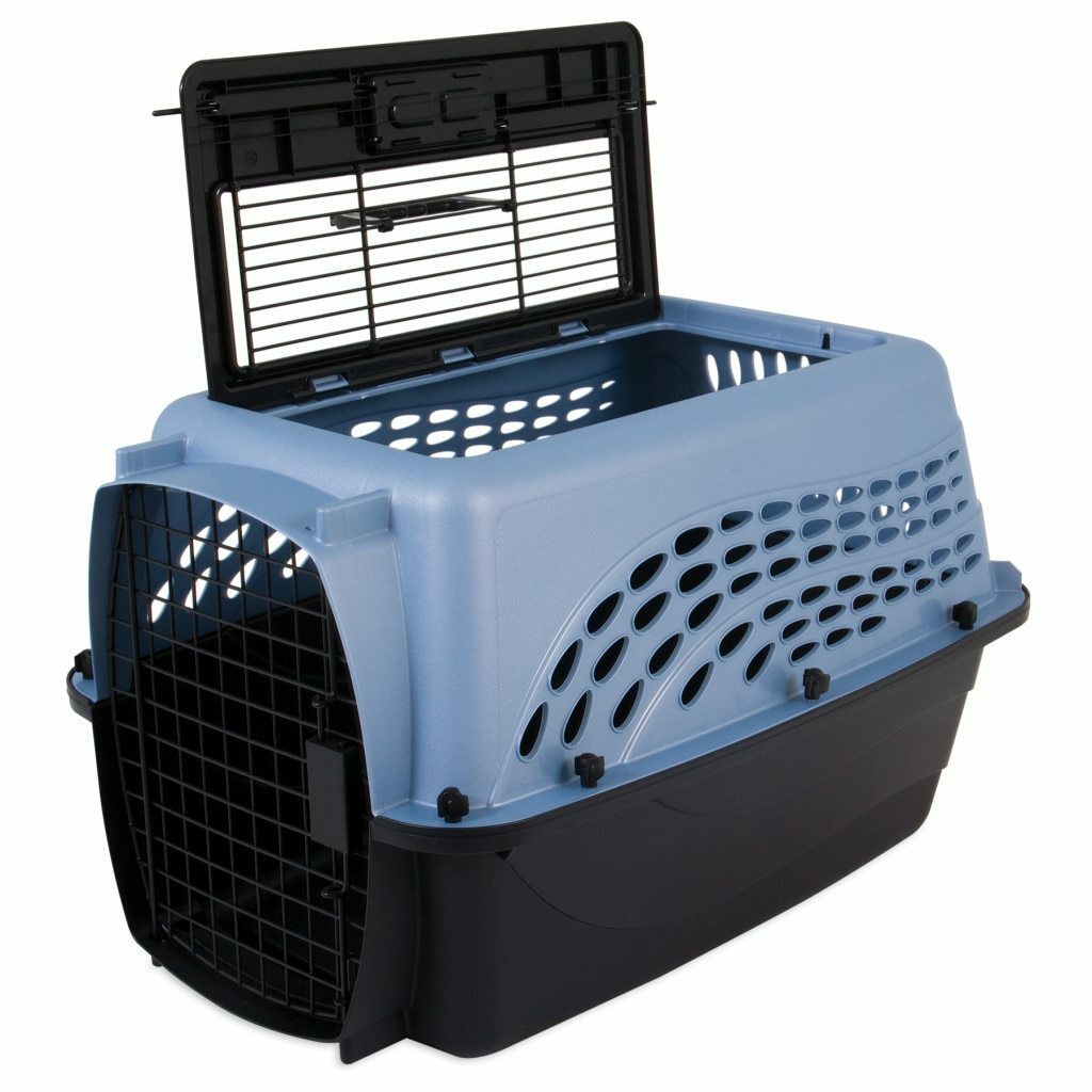 Petmate 2Door Top Load Knl 24In Up To 15-lb image number null