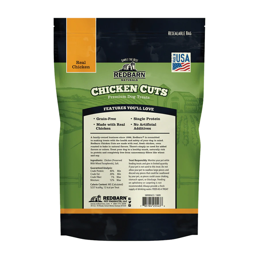 8-oz Chicken Cuts Dog Treats Rb image number null