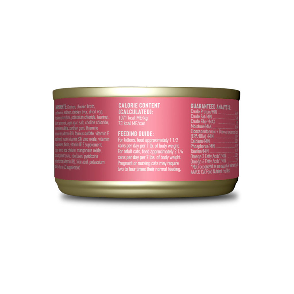 Tiki Cat Baby Pate Wet Cat Food Chicken, Salmon & Chicken Liver Can, 2.4-oz image number null