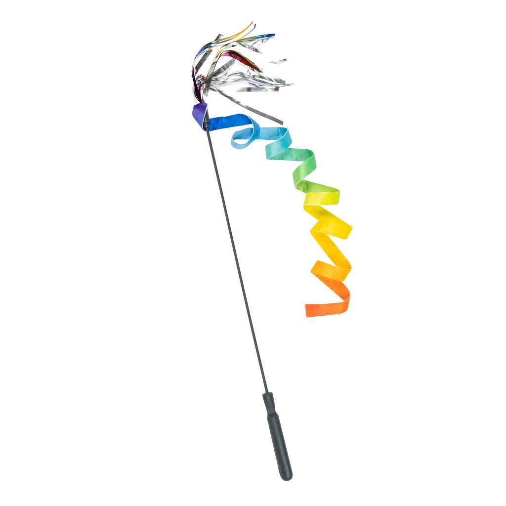 Huxley & Kent Cat Wand DANCE & LURE RAINBOW image number null