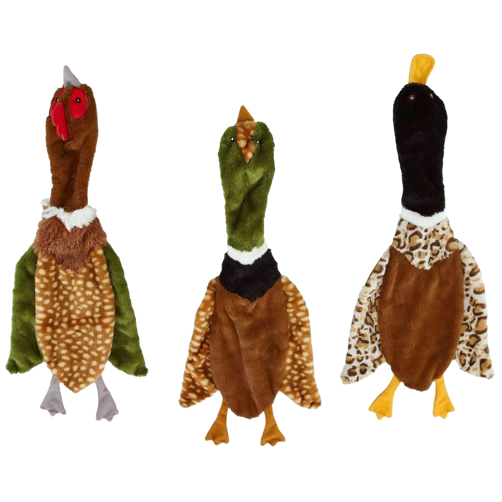 Skinneeez Crinkler Bird Dog Toy image number null