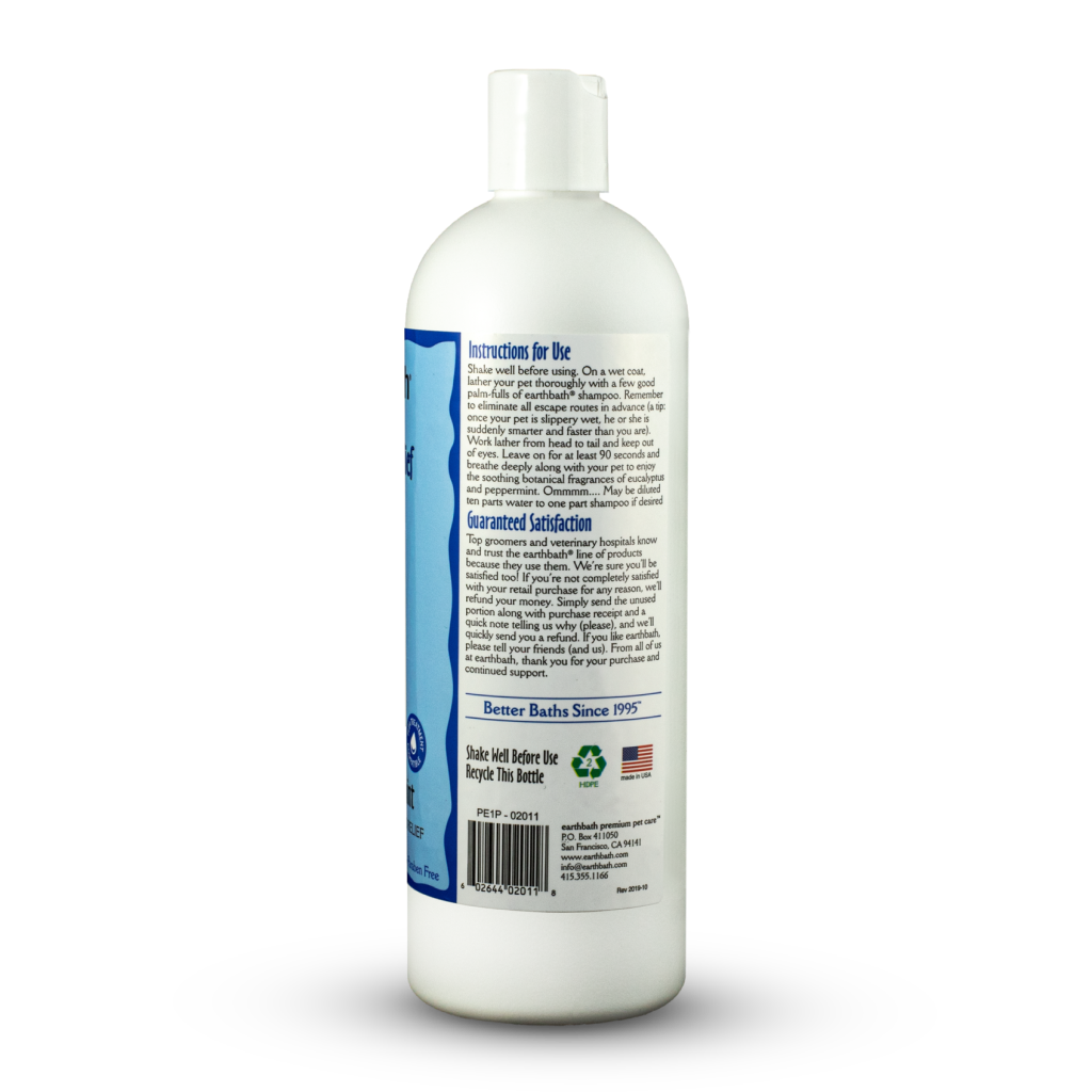 Soothing Relief Shampoo, Eucalyptus & Peppermint, Promotes Relaxation & Stress Relief, 16-oz image number null