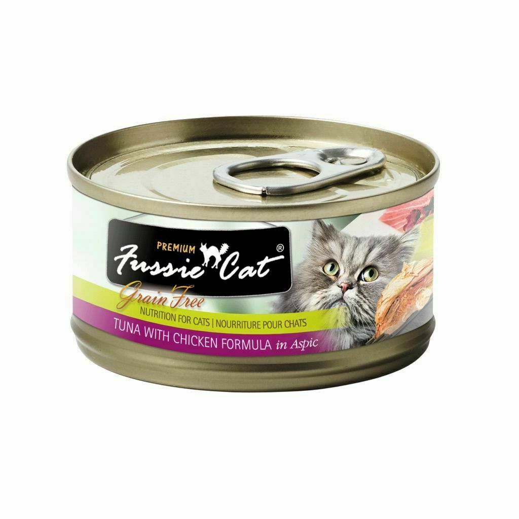 Fussie Cat Premium Tuna With Chicken Formula In Aspic 2.82-oz image number null