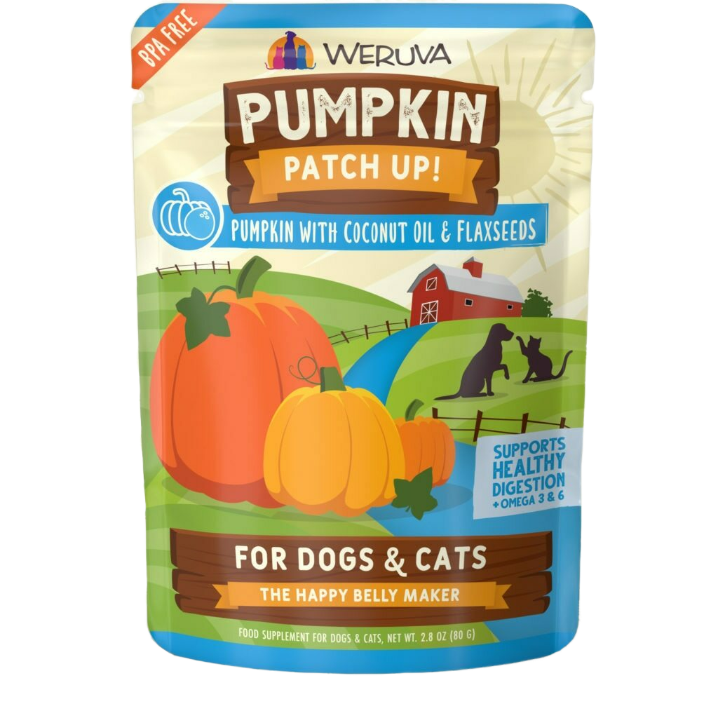 Weruva Pumpkin With Coconut Oil & Flaxseeds Pumpkin Supplement (2.8-oz Pouch) image number null
