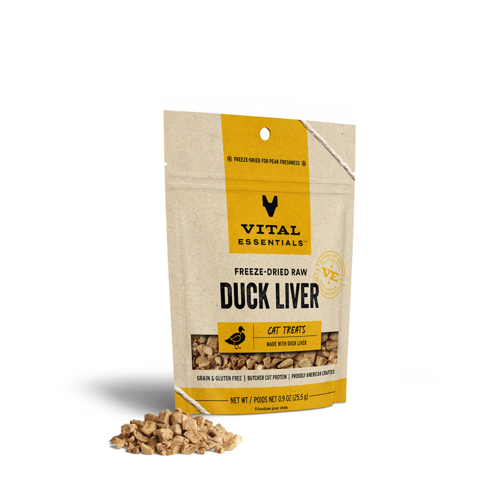 Vital Essentials Freeze-Dried Rabbit Bites Cat Treat, 0.9-oz image number null