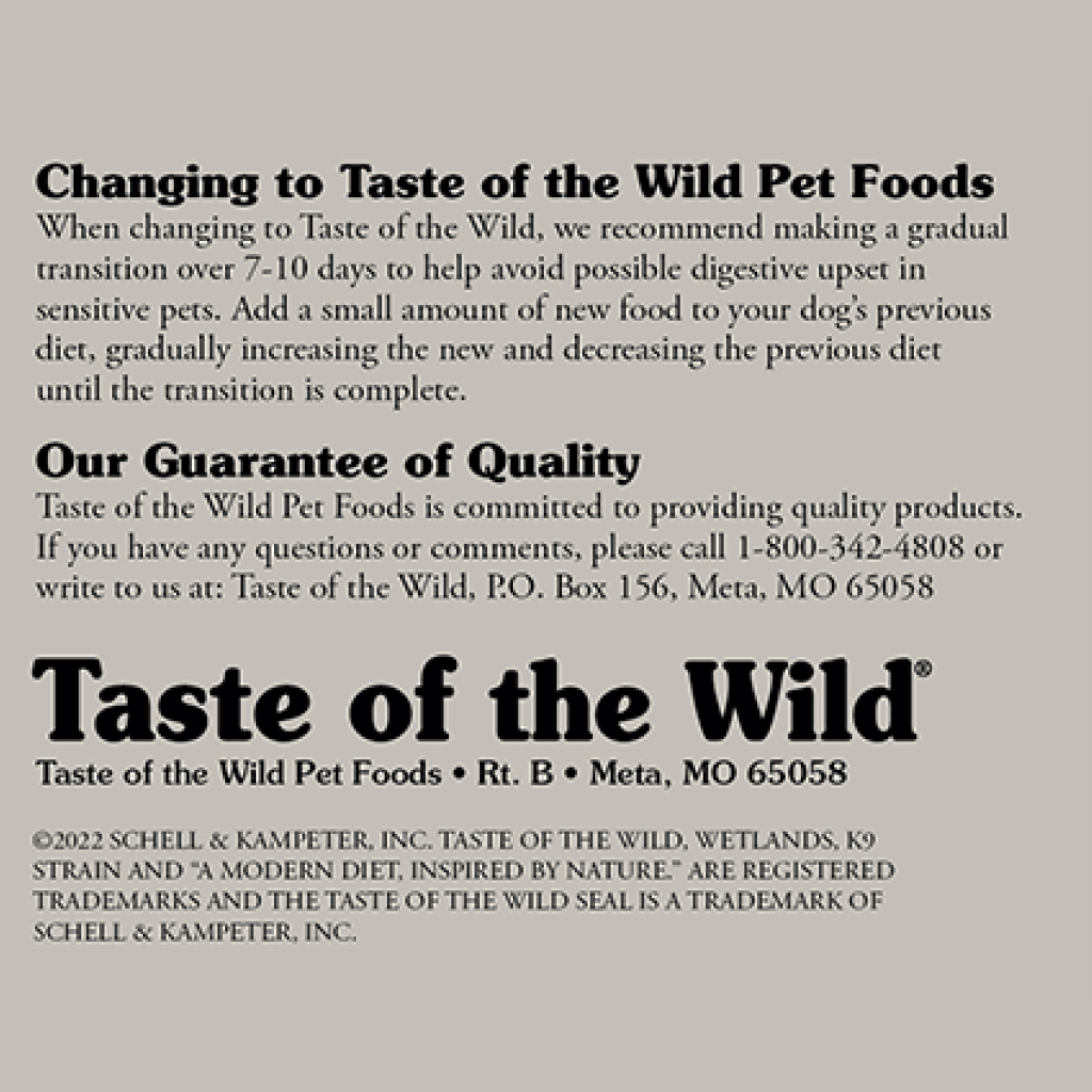 Wetlands Canine Recipe, 5-lb image number null
