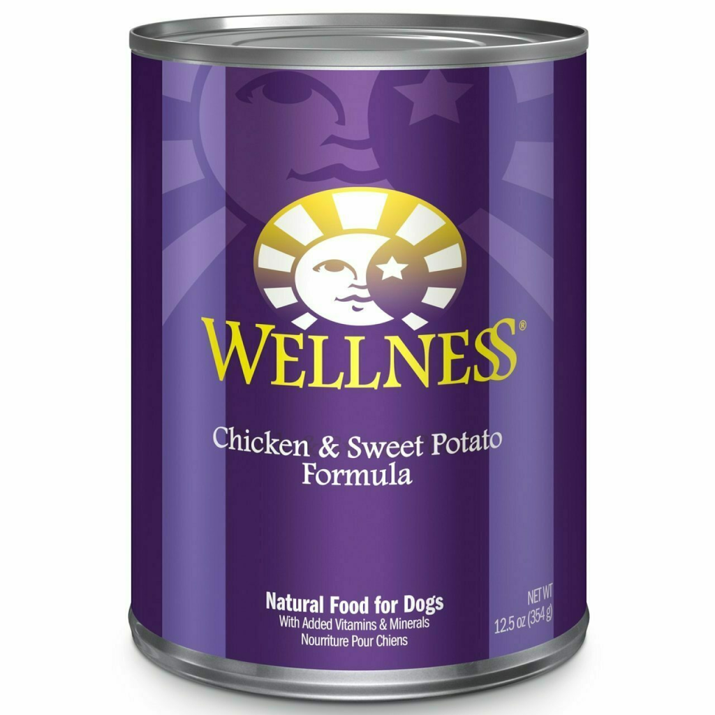 Buy Wellness Complete Health Natural Wet Canned Dog Food Chicken Sweet Potato 12.5 oz Can for USD 4.19 CentinelaFeed