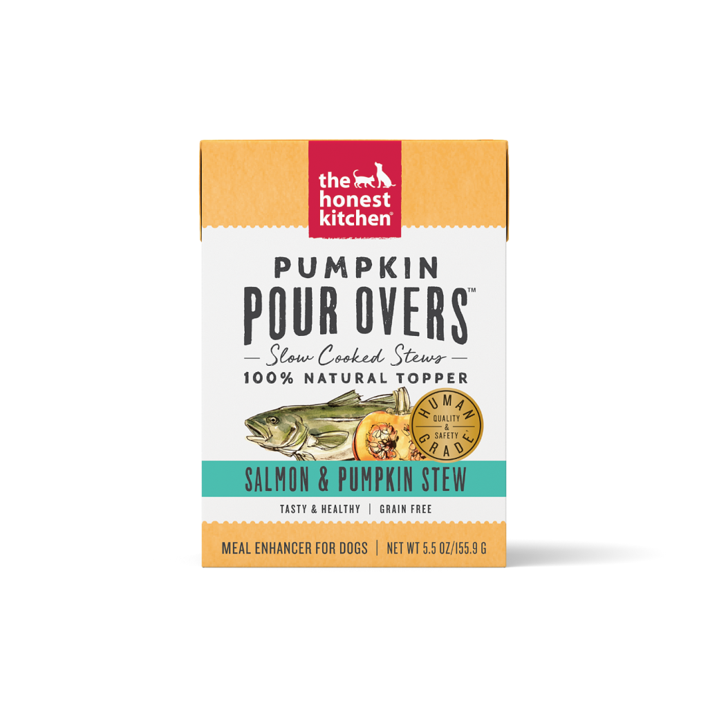 The Honest Kitchen Pumpkin POUR OVERS™ Salmon & Pumpkin Stew, 5.5-oz image number null