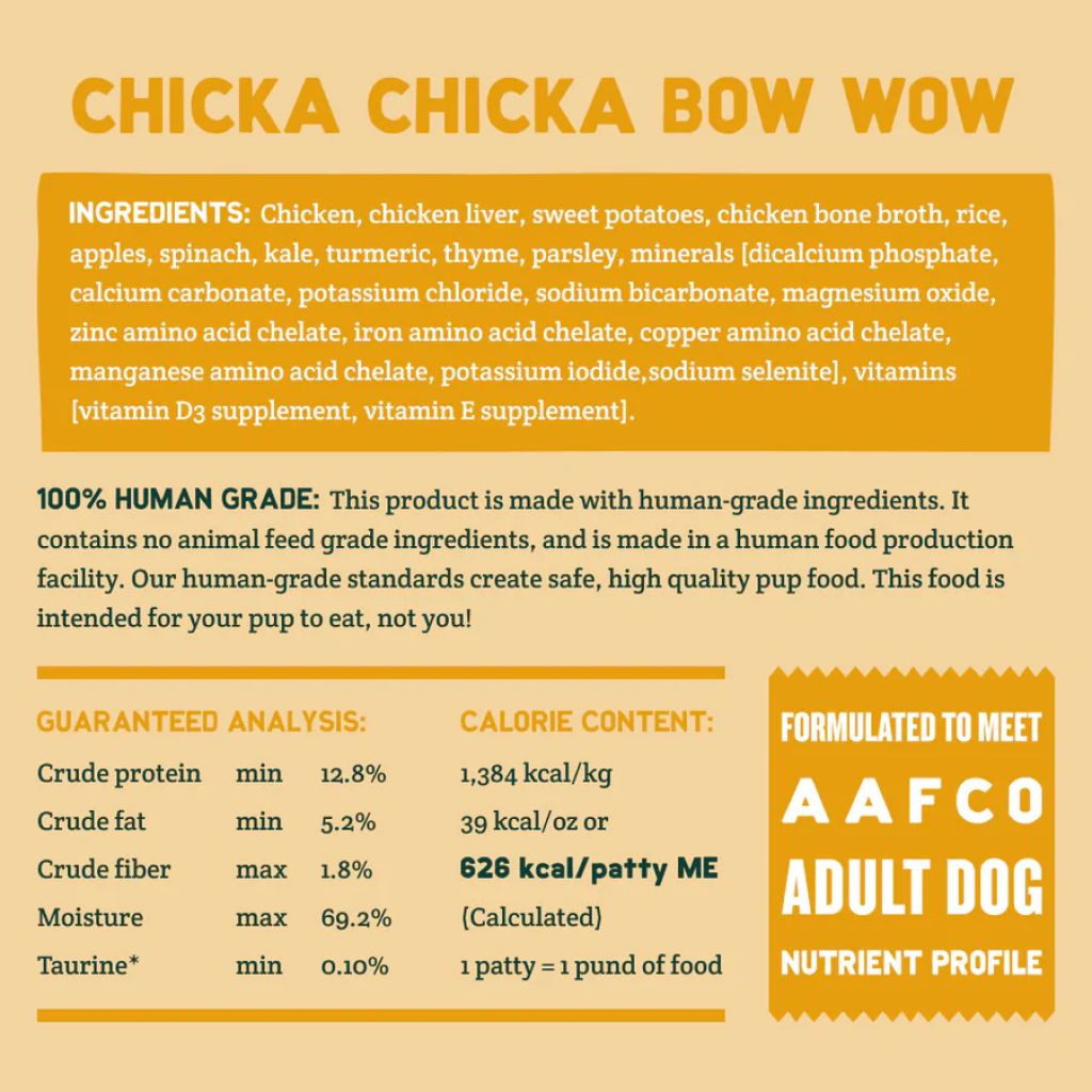 FROZEN A Pup Above Chicka Chicka Bow Wow (Gently Cooked), 1-lb image number null