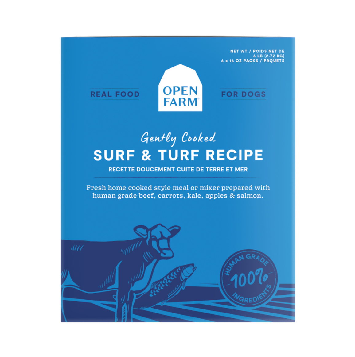 Frozen Surf &Turf Gently Cooked Recipe 96-oz image number null