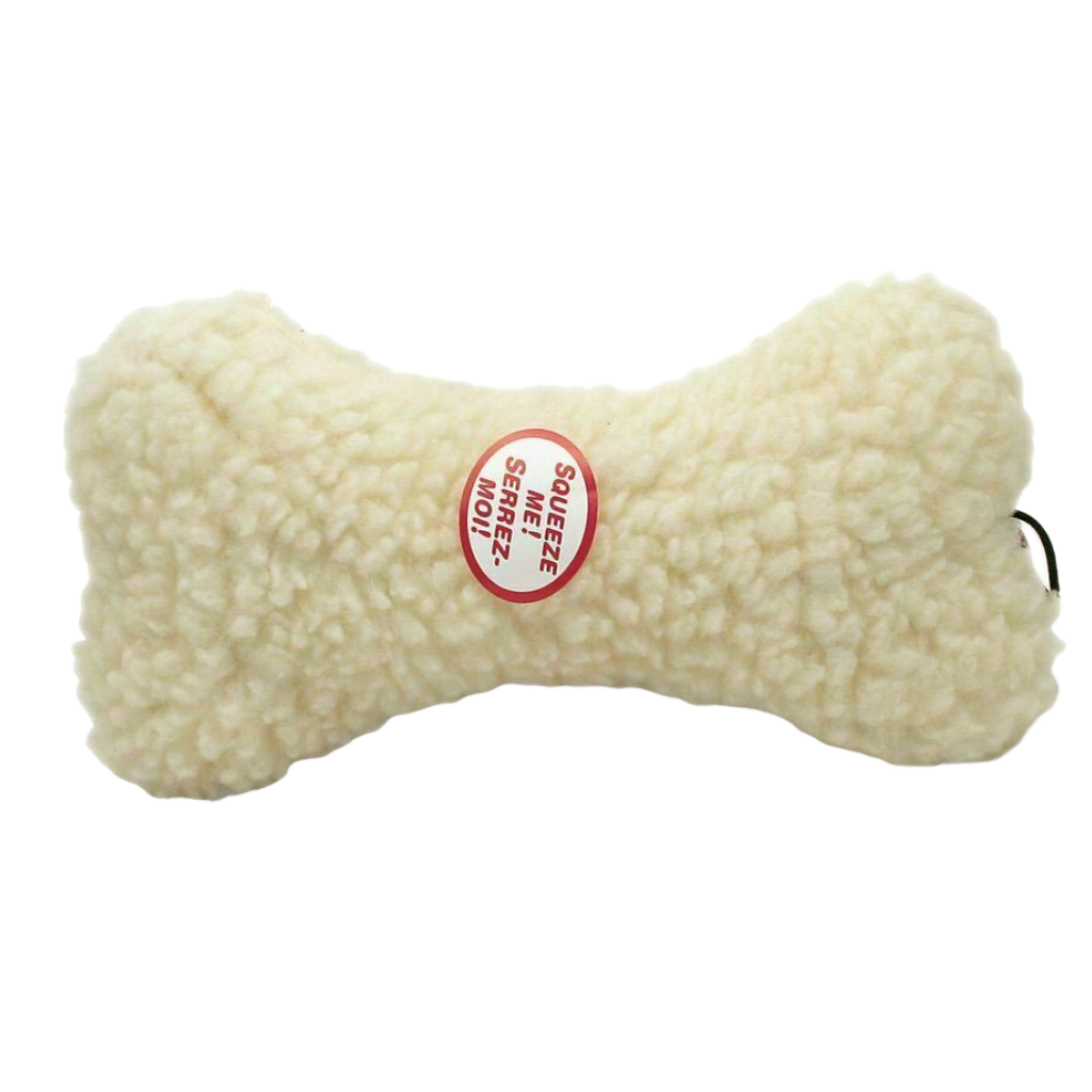 Fleece Bone Dog Toy image number null