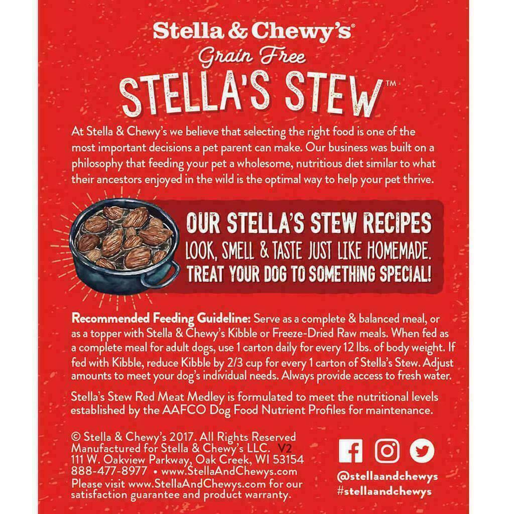 Stella & Chewy's Dog Stella's Stew, Red Meat Medley, 11 Fluid-oz image number null