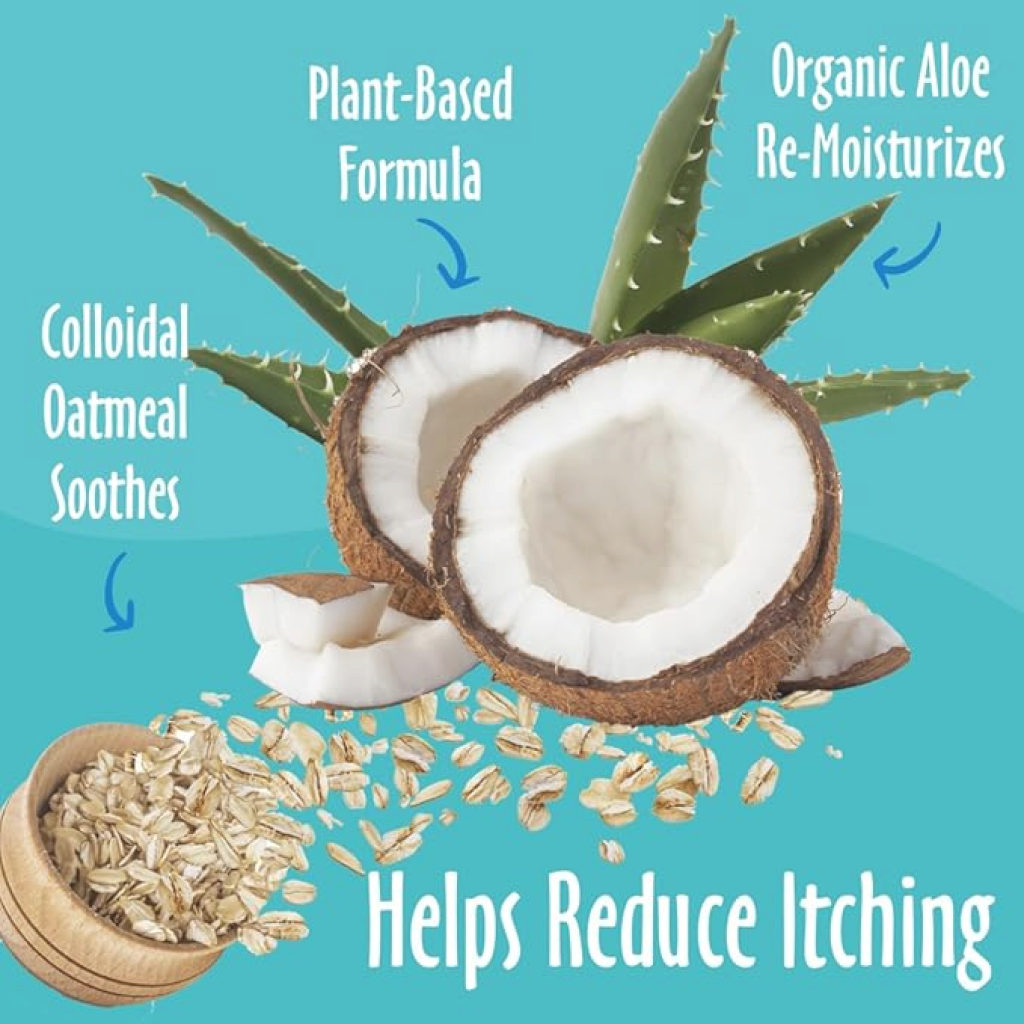 Earthbath Oatmeal & Aloe Dog & Cat Conditioner, Vanilla & Almond, 320 Fl.-oz image number null