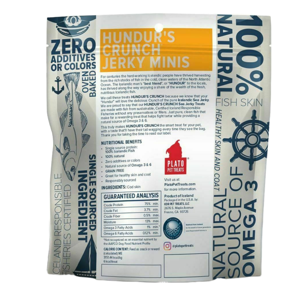 Hundur's Crunch Jerky Minis image number null