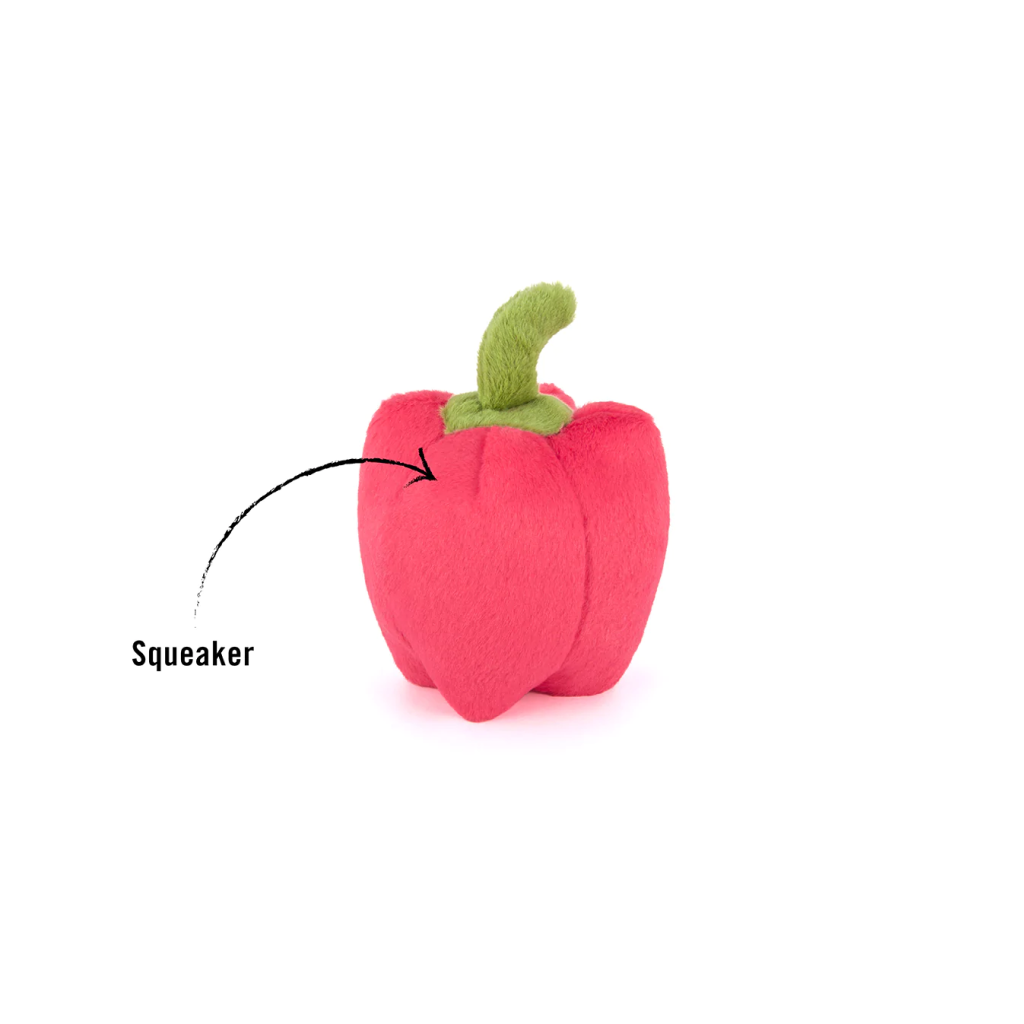 P.L.A.Y. Pet Bell Pepper Garden Plush Toy, 1-count image number null