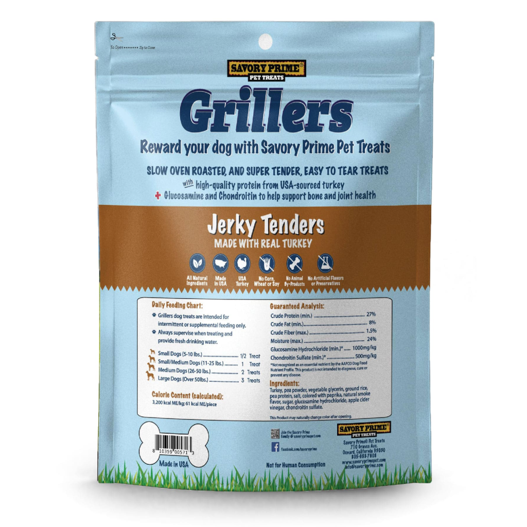 Savory Prime Grillers Turkey Tenders 4-oz image number null