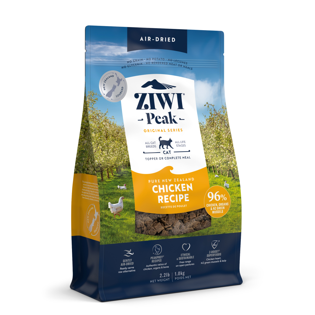 ZIWI Peak Air-Dried Chicken Recipe Cat Food, 2.2-lb image number null