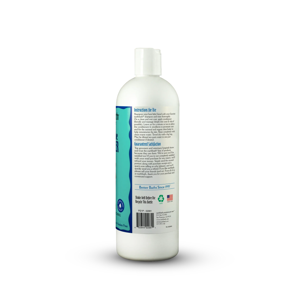Oatmeal & Aloe Conditioner, Vanilla Almond Scent, Helps Relieve Itchy & Dry Skin, 16-oz image number null