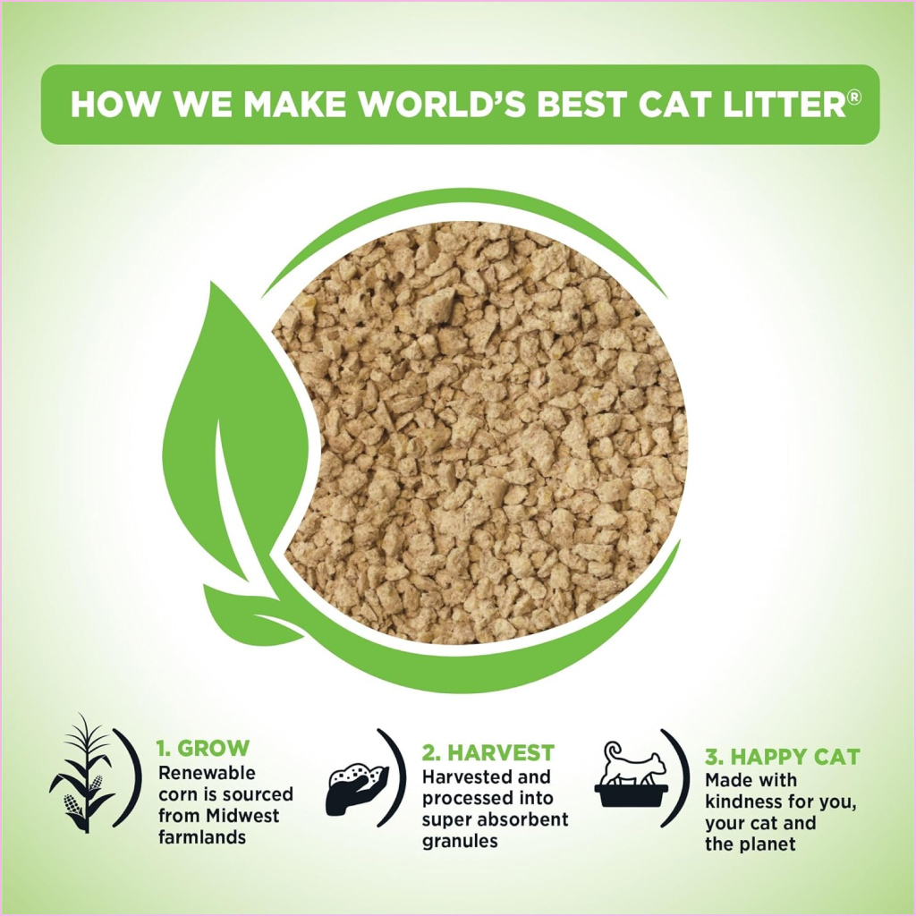 Buy World s Best Comfort Care Unscented Original Clumping Corn Cat Litter for USD 14.99 41.99 CentinelaFeed