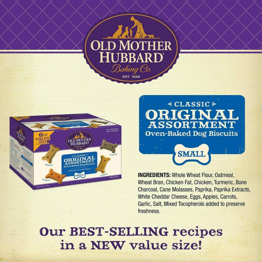 Old Mother Hubbard Small Original Assortment Value Box, 6-lb image number null