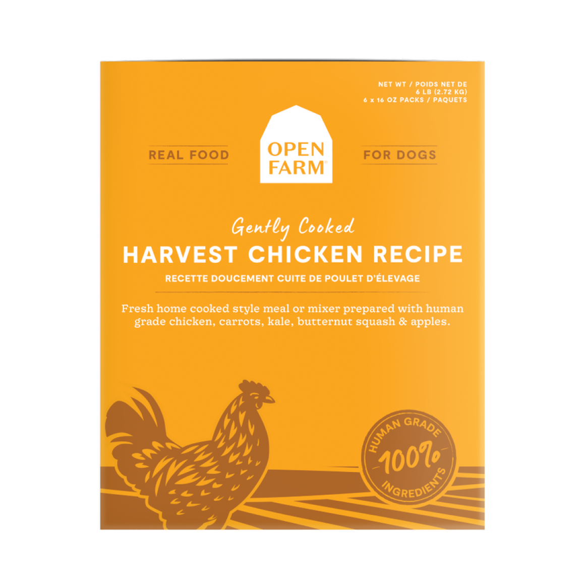 Frozen Harvest Chicken Gently Cooked Recipe 96-oz image number null