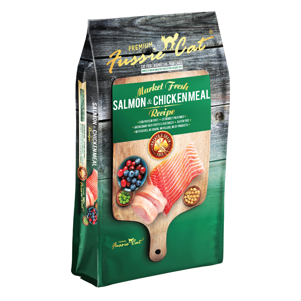 Fussie Cat Market Fresh Salmon & Chicken Formula image number null