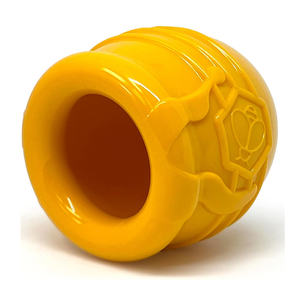 Sodapup Large Honey Pot Treat Dispenser & Enrichment Cup, Yellow image number null