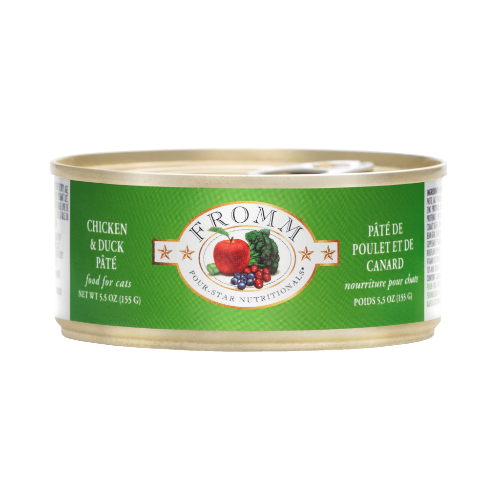 Buy Fromm Four Star Nutritionals Chicken Duck Pate Food for Cats for USD 2.79 CentinelaFeed