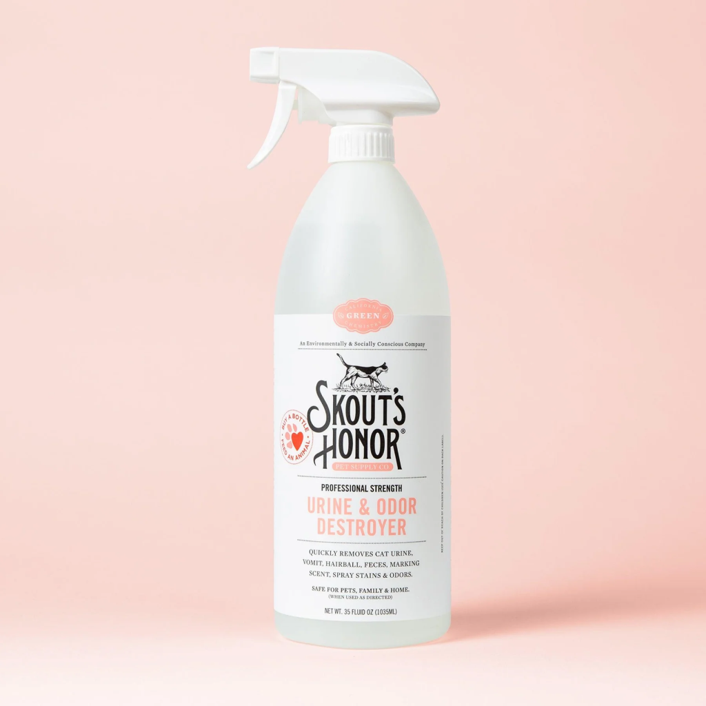 Skout's Honor Cat Urine & Odor Destroyer, 35-oz image number null