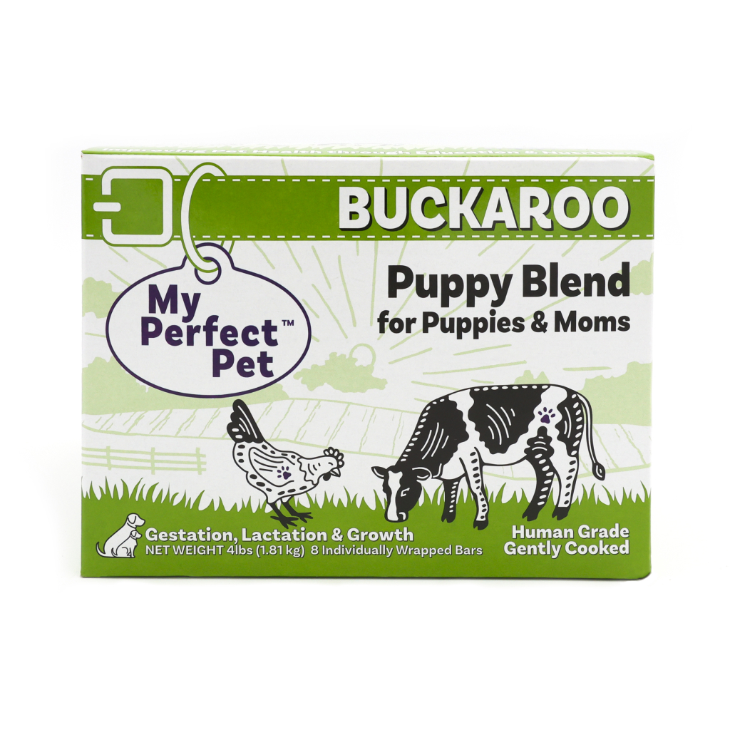 FROZEN My Perfect Pet Buckaroo Puppy Blend Gently Cooked Dog Food (8-pack), 4-lb image number null