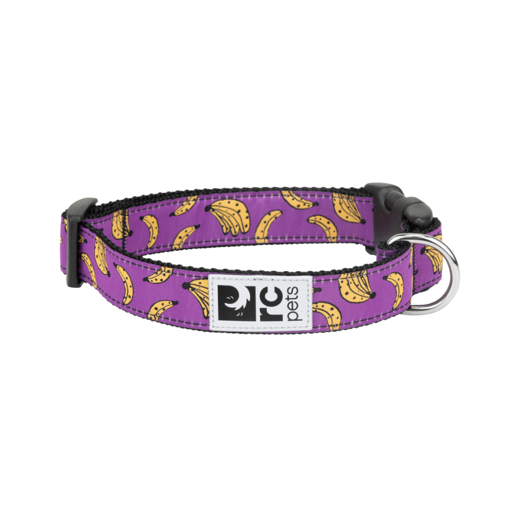 RC Pets 5/8" Dog Clip Collar Bananas, Extra Small image number null