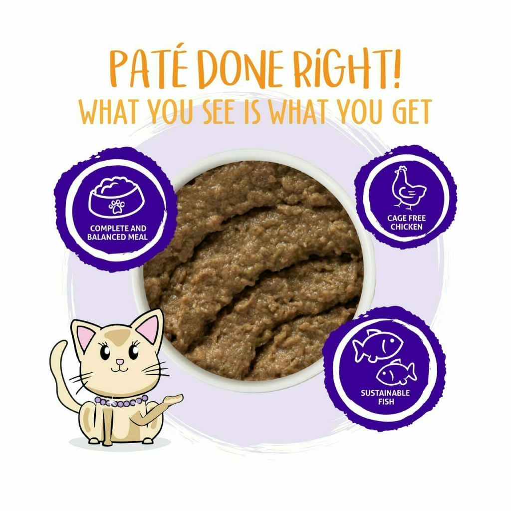 Weruva Classic Cat Pate, Meal Or No Deal! With Chicken & Beef image number null