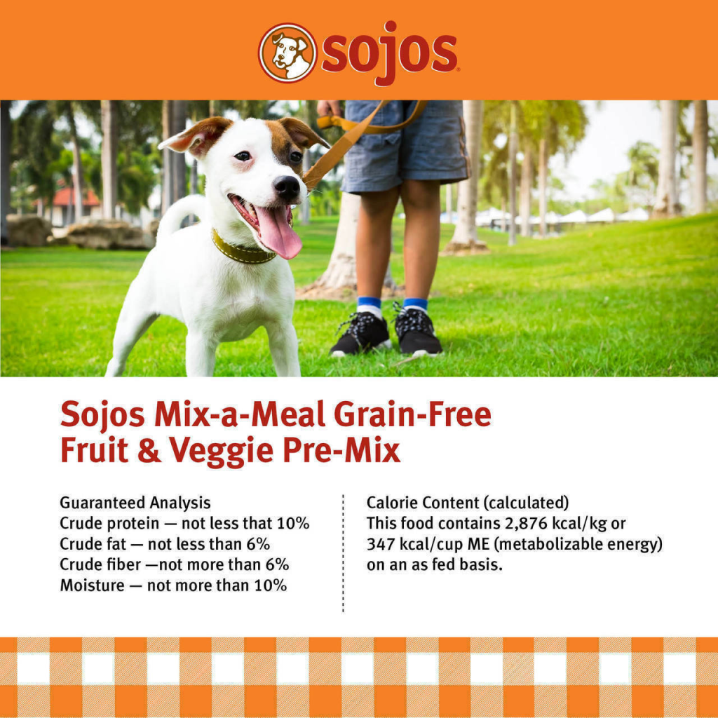 Sojos Mix-A-Meal Grain-Free Recipe Pre-Mix Dog Food image number null