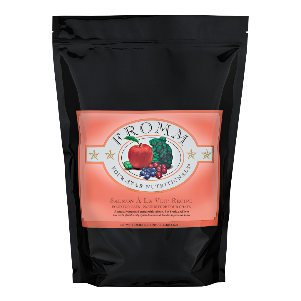 Fromm Four-Star Nutritionals® Salmon À La Veg® Food for Cats 4lb image number null