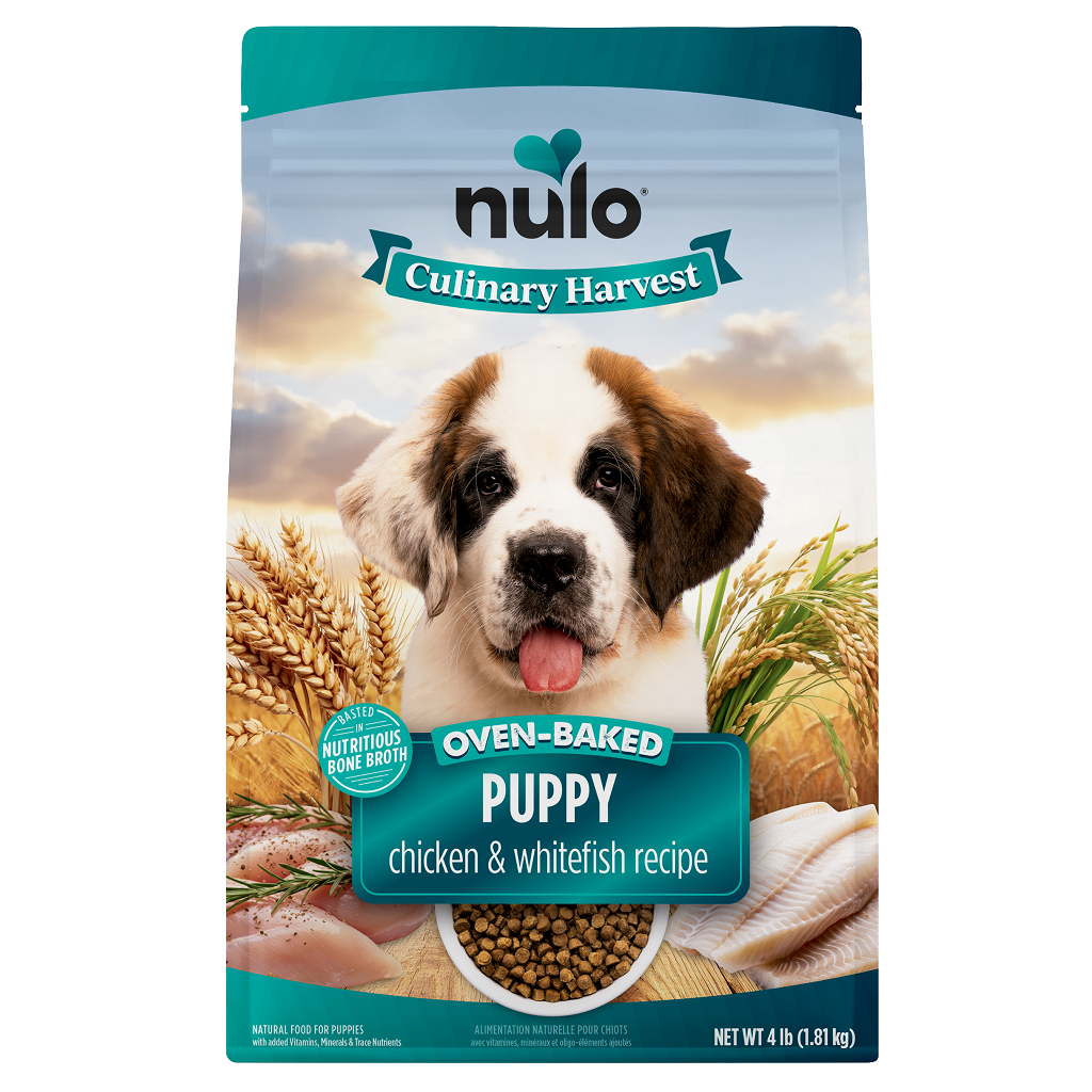 Nulo Puppies Culinary Harvest Puppy Chicken & Whitefish Dry food, 4-lb image number null