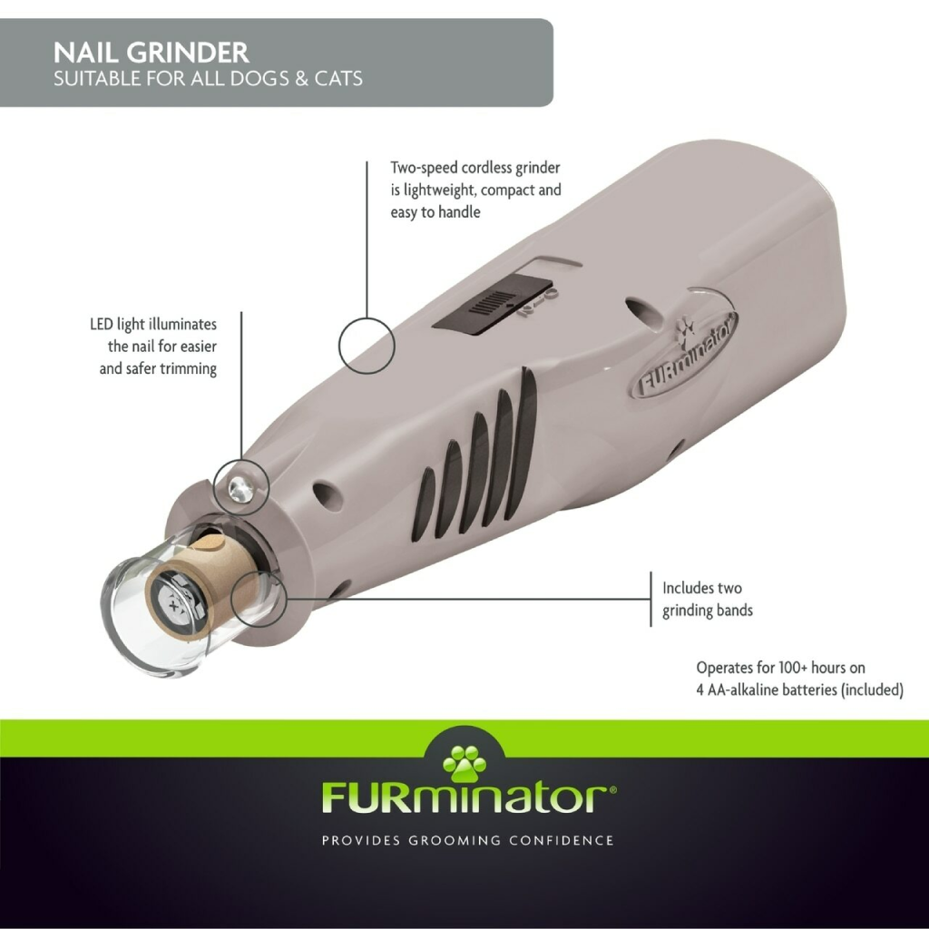 Buy Furminator Nail Grinder for USD 26.69 CentinelaFeed