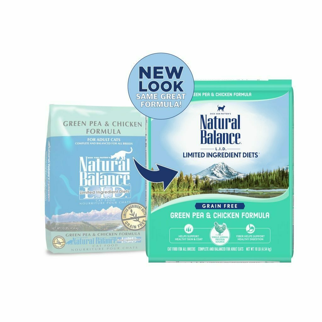 Limited Ingredient Green Pea And Chicken Dry Cat Food image number null