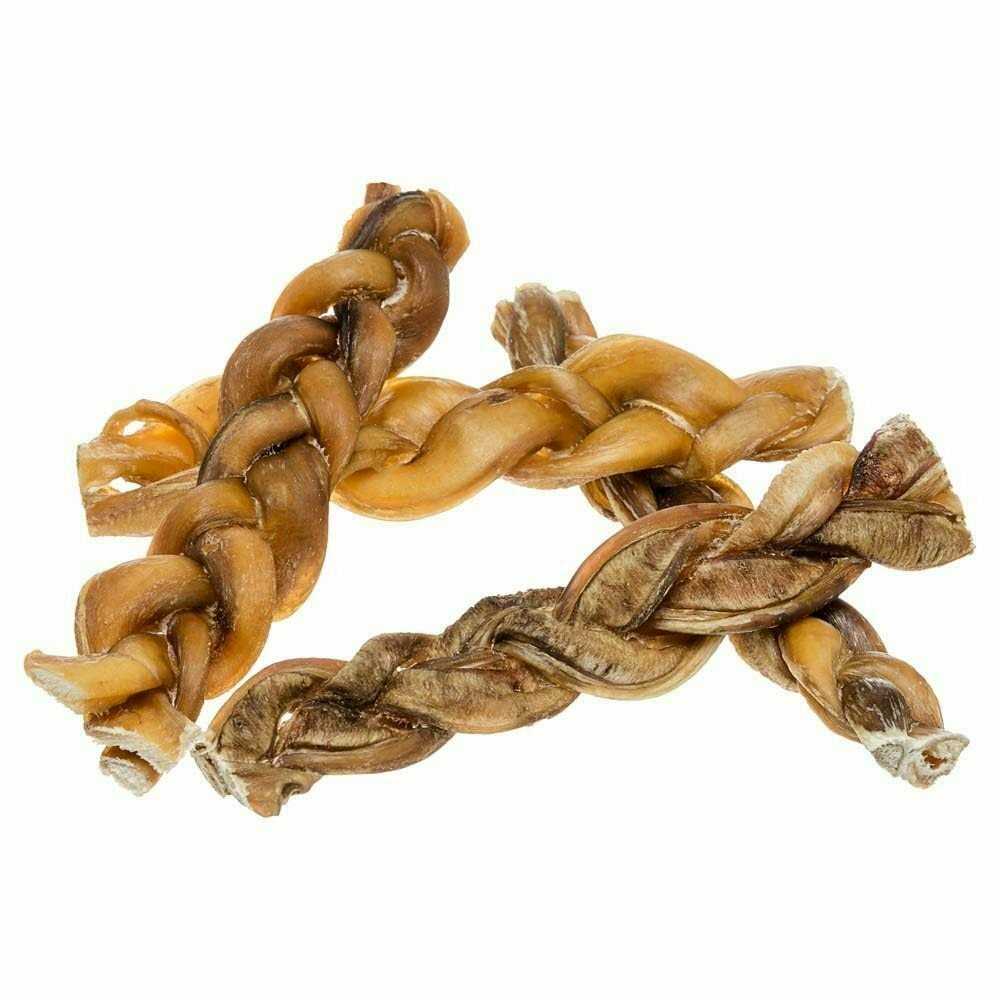 7" Braided Bully Stick image number null