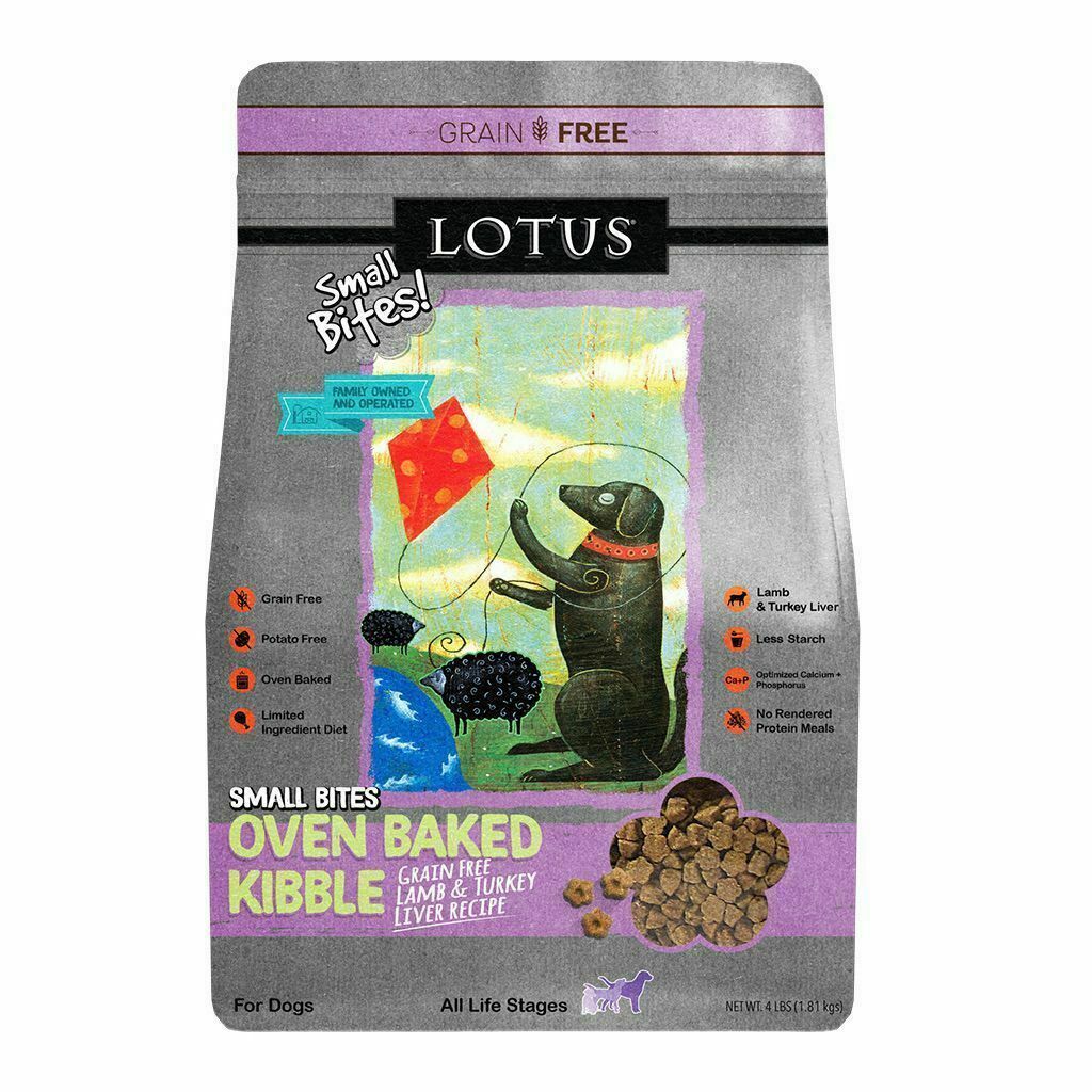 Lotus Grain Free Lamb and Turkey Liver Dry Dog Food