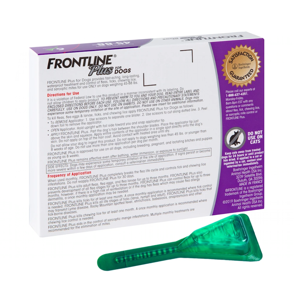 44-88-lb 6 Pack Frontline Dog image number null