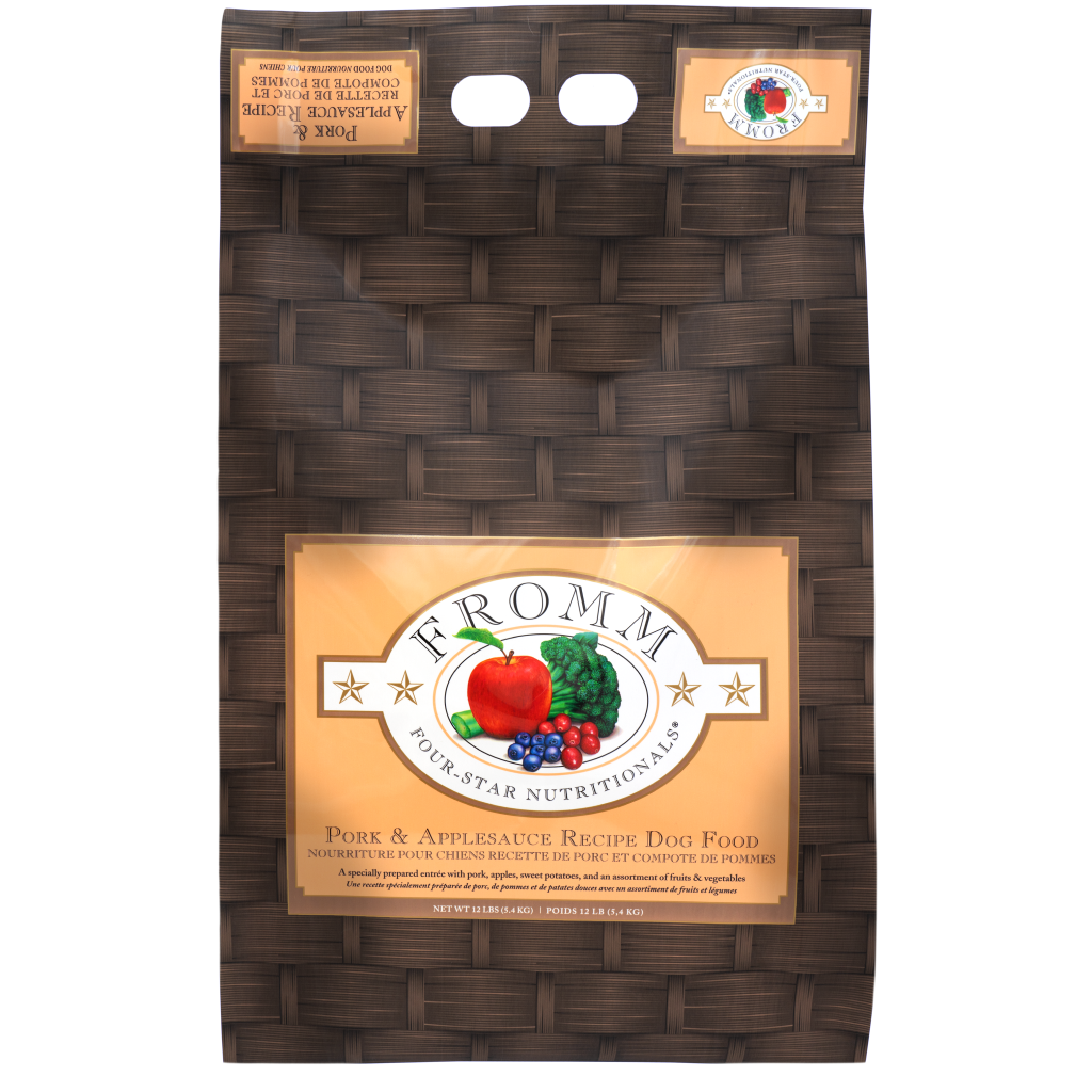 Fromm Four-Star Nutritionals&reg; Pork & Applesauce Formula Dog Food 12lb image number null