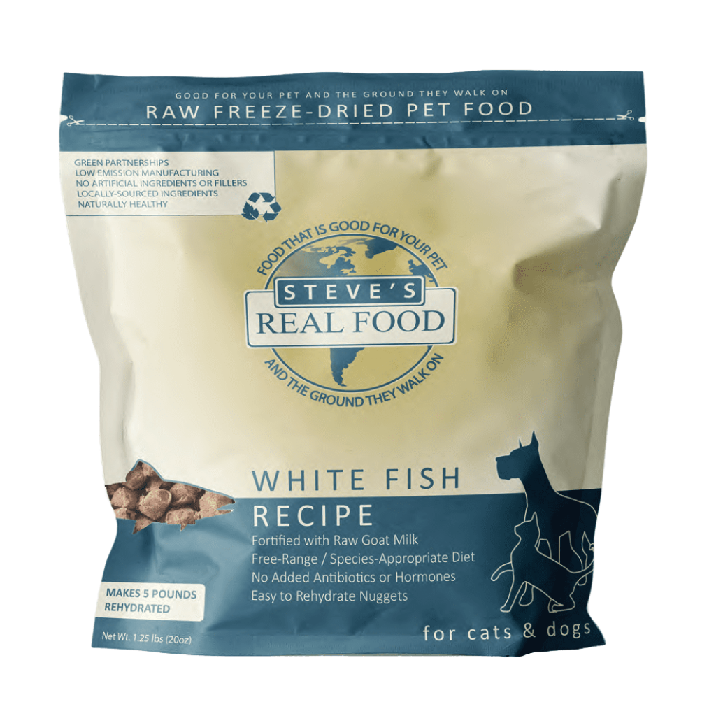 Steve's Real Food Freeze Dried White Fish Nuggets, 20-oz image number null